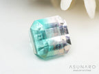 バイカラートルマリン 　エメラルドカット　アフガニスタン産 　0.79ct【250205-2758】