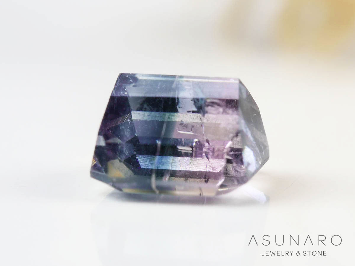 バイカラートルマリン 　エメラルドカット　アフガニスタン産 　0.93ct【250205-2764】