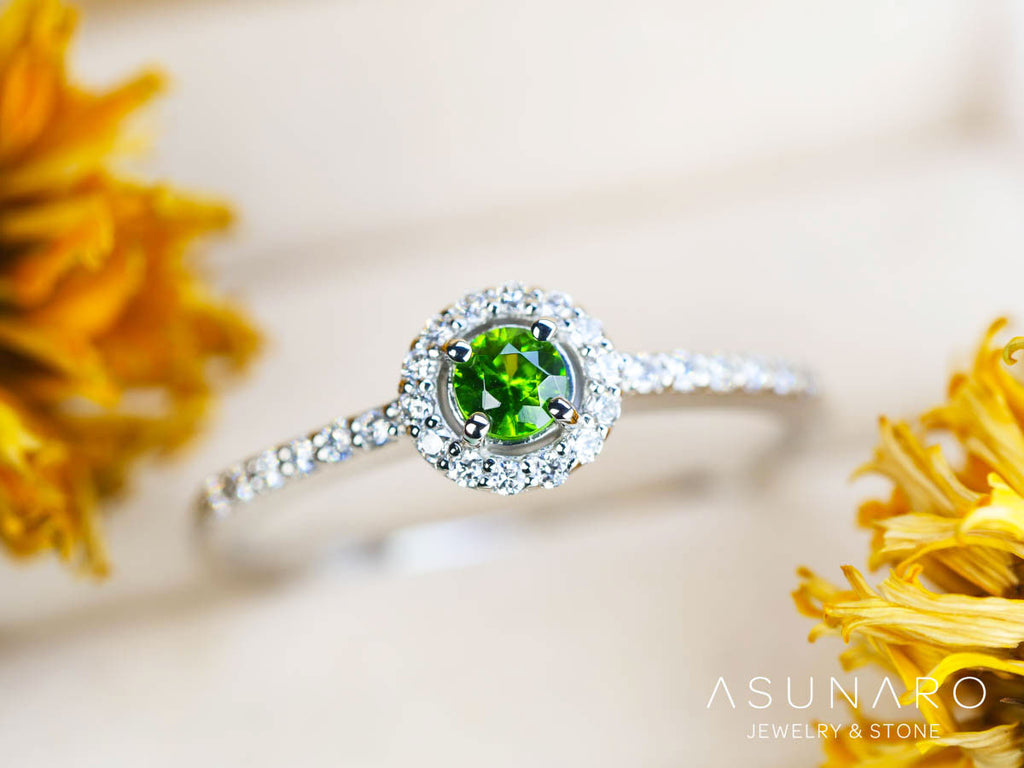 【お仕立て用】空枠番号：4248C　3mm用　リング枠　取り巻き【オーダージュエリー用】