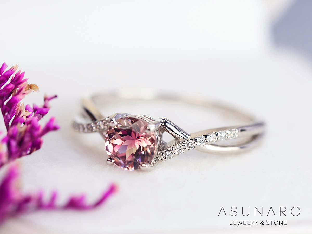 【お仕立て用】空枠番号：4606C リング枠【オーダージュエリー用】