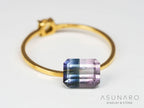 バイカラートルマリン 　エメラルドカット　アフガニスタン産 　1.40ct【250205-2766】