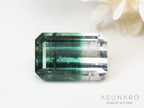 バイカラートルマリン 　エメラルドカット　アフガニスタン産 　1.63ct【250205-2768】