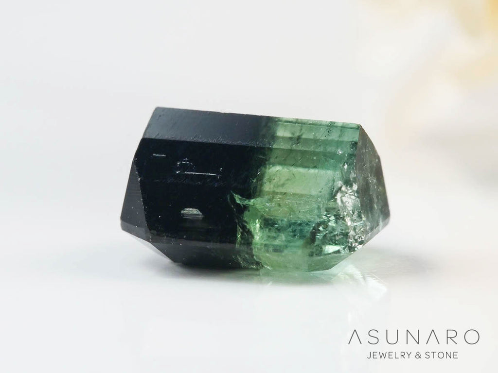 バイカラートルマリン 　エメラルドカット　アフガニスタン産 　0.87ct【250205-2769】