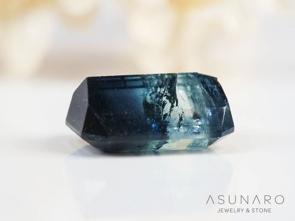 バイカラートルマリン 　エメラルドカット　アフガニスタン産 　0.95ct【250205-2776】