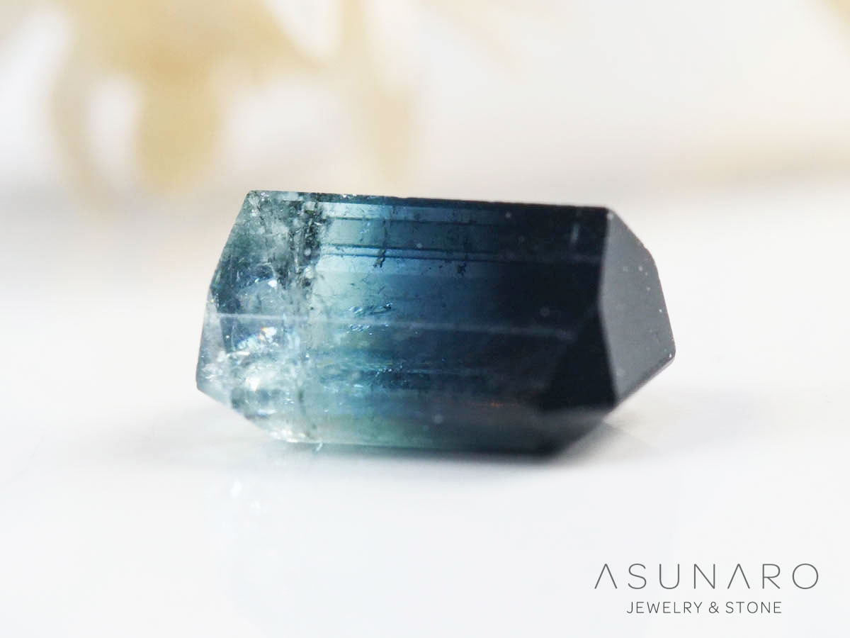 バイカラートルマリン 　エメラルドカット　アフガニスタン産 　1.27ct【250205-2778】