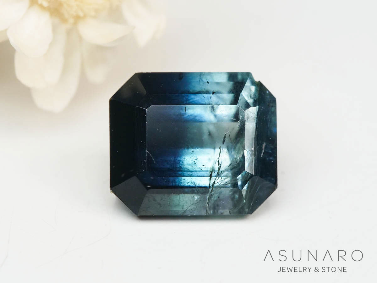 バイカラートルマリン 　エメラルドカット　アフガニスタン産 　1.45ct【250205-2779】