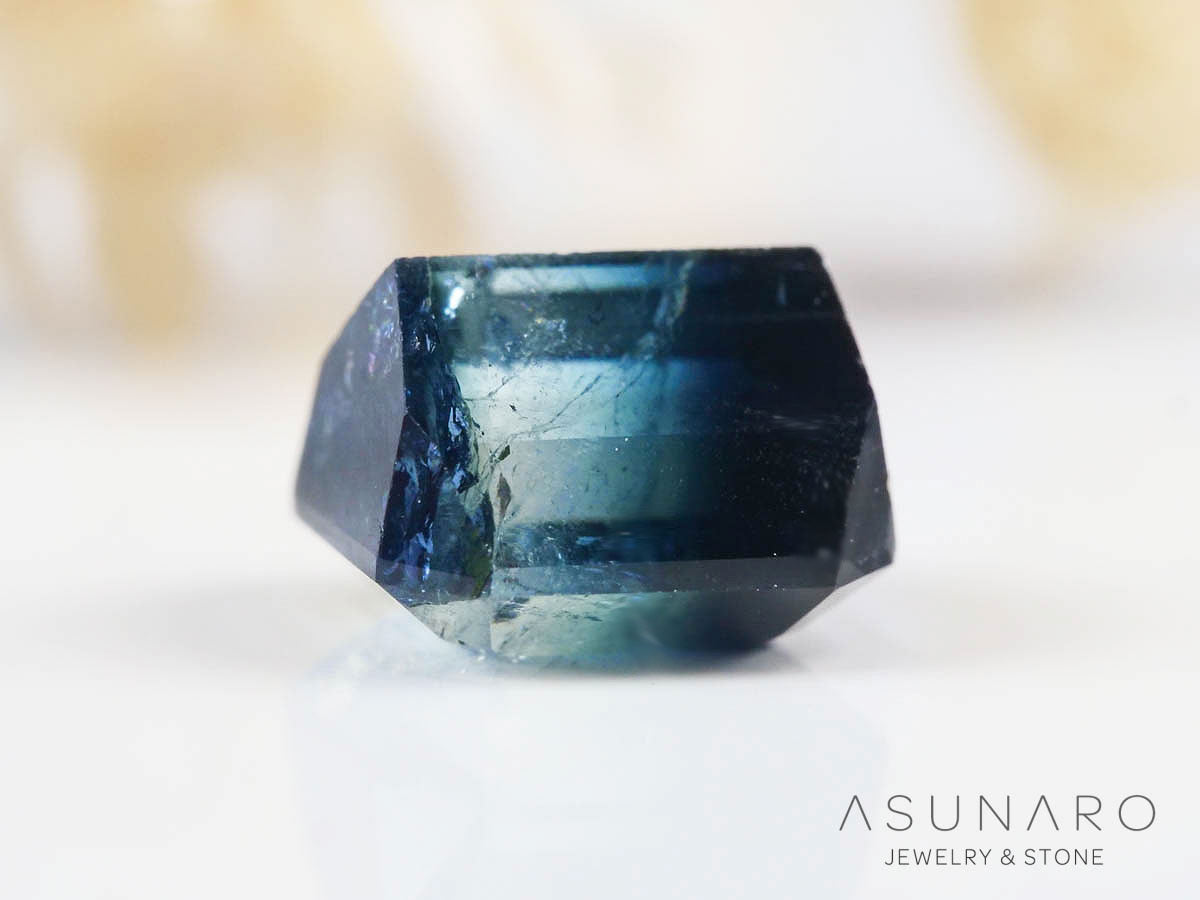 バイカラートルマリン 　エメラルドカット　アフガニスタン産 　1.42ct【250205-2780】