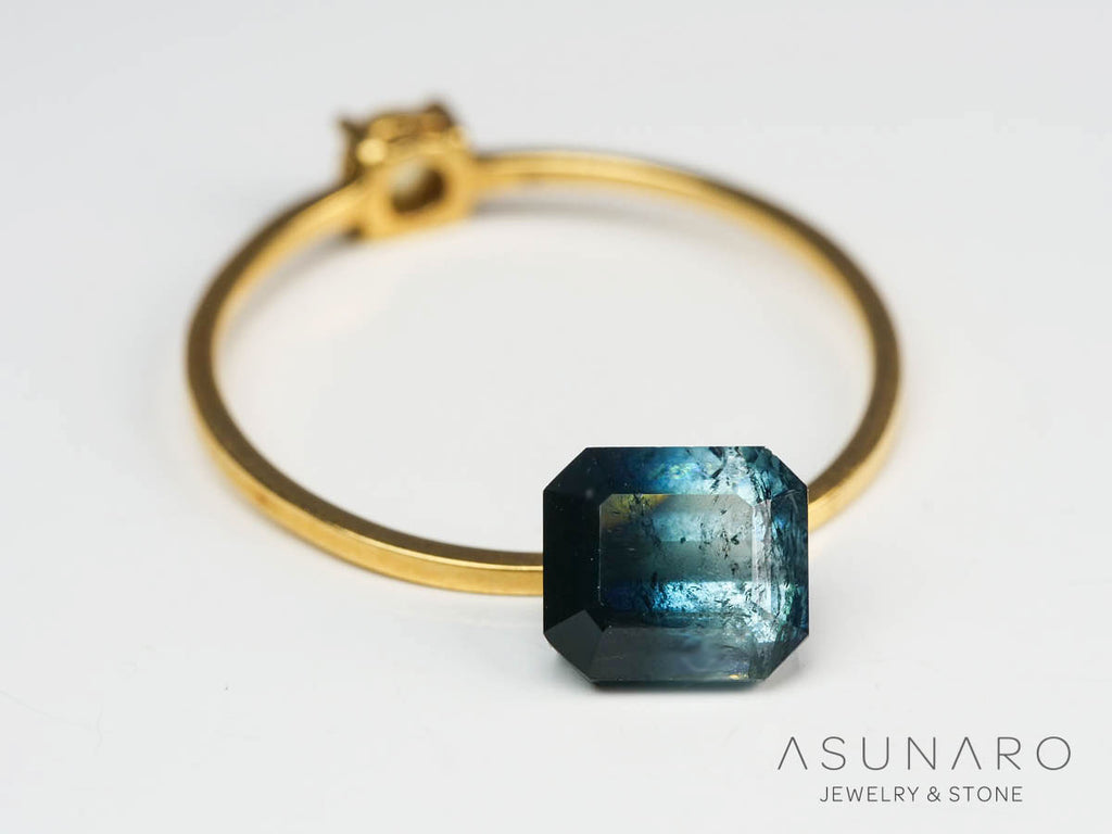 バイカラートルマリン 　エメラルドカット　アフガニスタン産 　1.42ct【250205-2780】