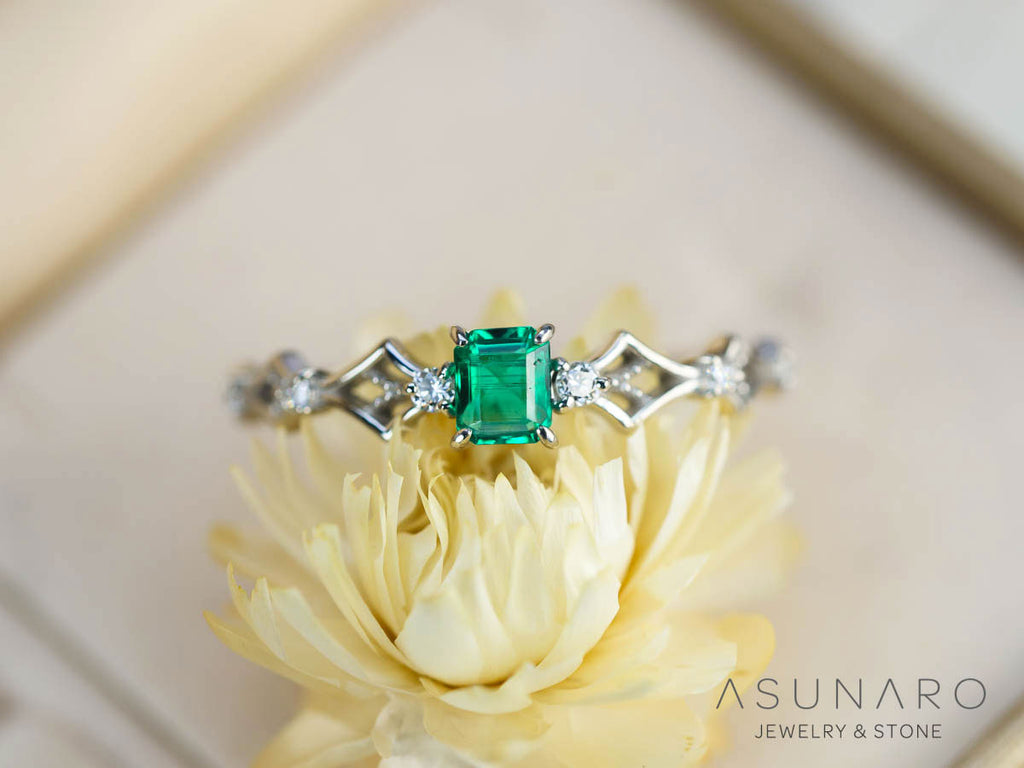 【お仕立て用】空枠番号：S05A　リング枠【オーダージュエリー用】