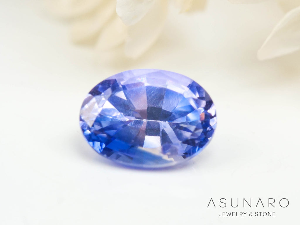 バイカラーサファイア 　オーバルカット　 スリランカ産　0.33ct【250210-2806】