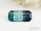 パーティーカラードトルマリン　エメラルドカット　アフガニスタン産　0.87ct【250313-2792】