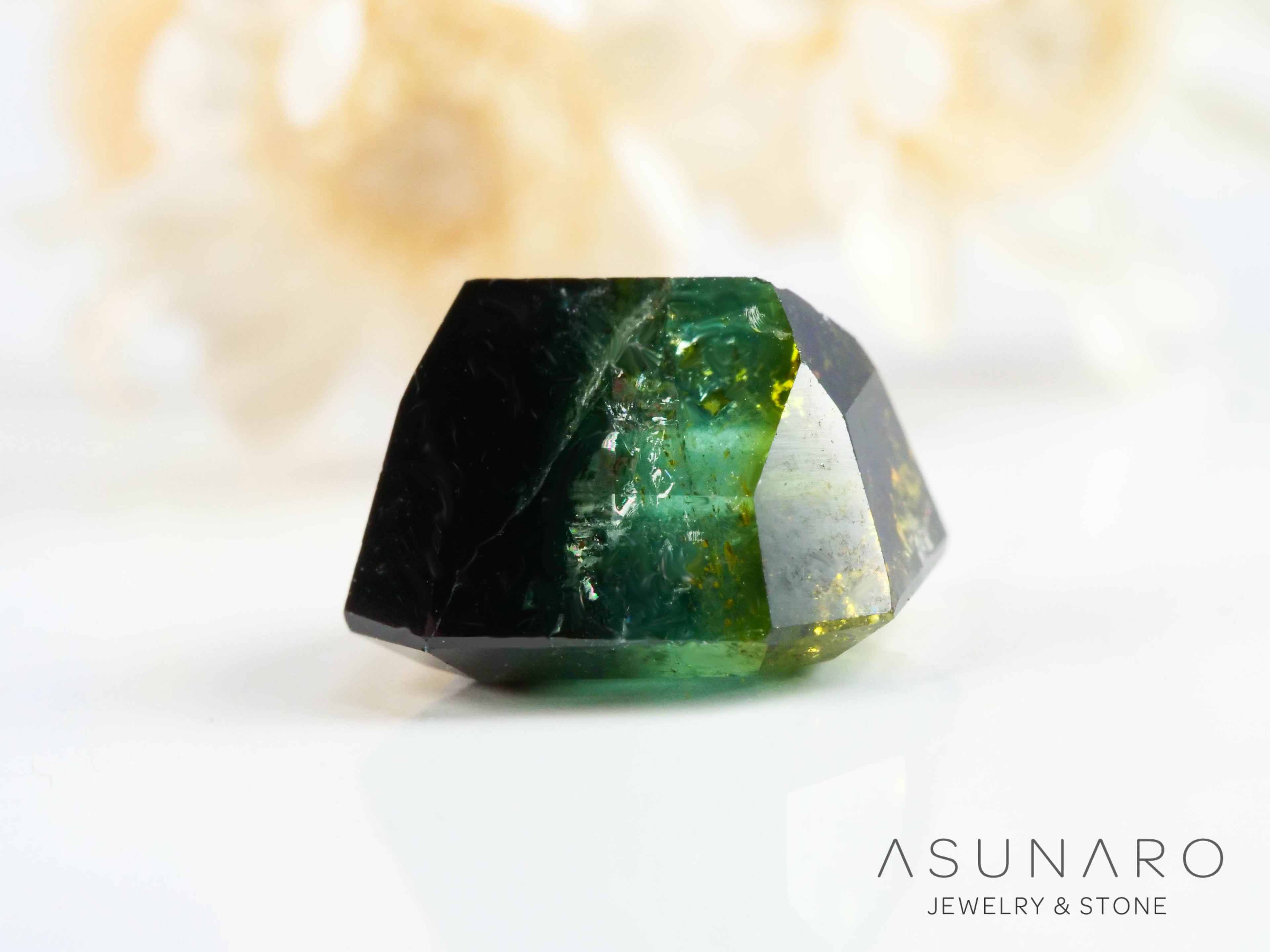 パーティーカラードトルマリン　エメラルドカット　アフガニスタン産　3.00ct【250313-2794】