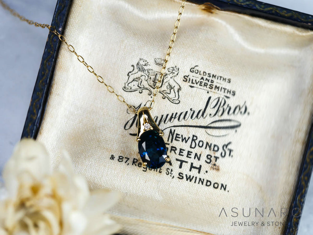 【お仕立て用】空枠番号：4587C　ペンダントトップ枠【オーダージュエリー用】