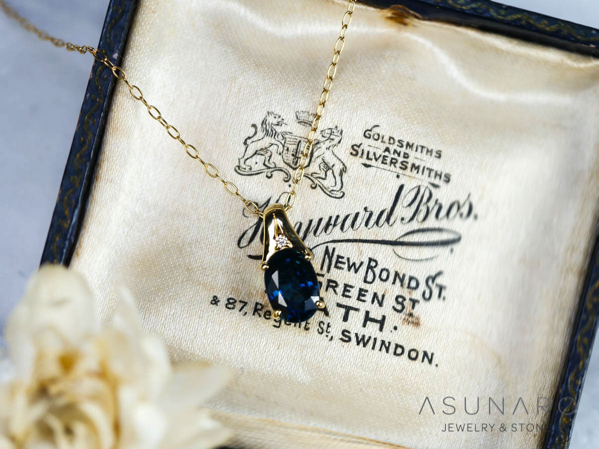 【お仕立て用】空枠番号：4587C　ペンダントトップ枠【オーダージュエリー用】