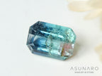 バイカラートルマリン　エメラルドカット　アフガニスタン産　0.39ct【250409-2845】