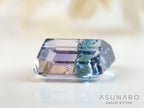 バイカラートルマリン　エメラルドカット　アフガニスタン産　0.93ct【250409-2851】