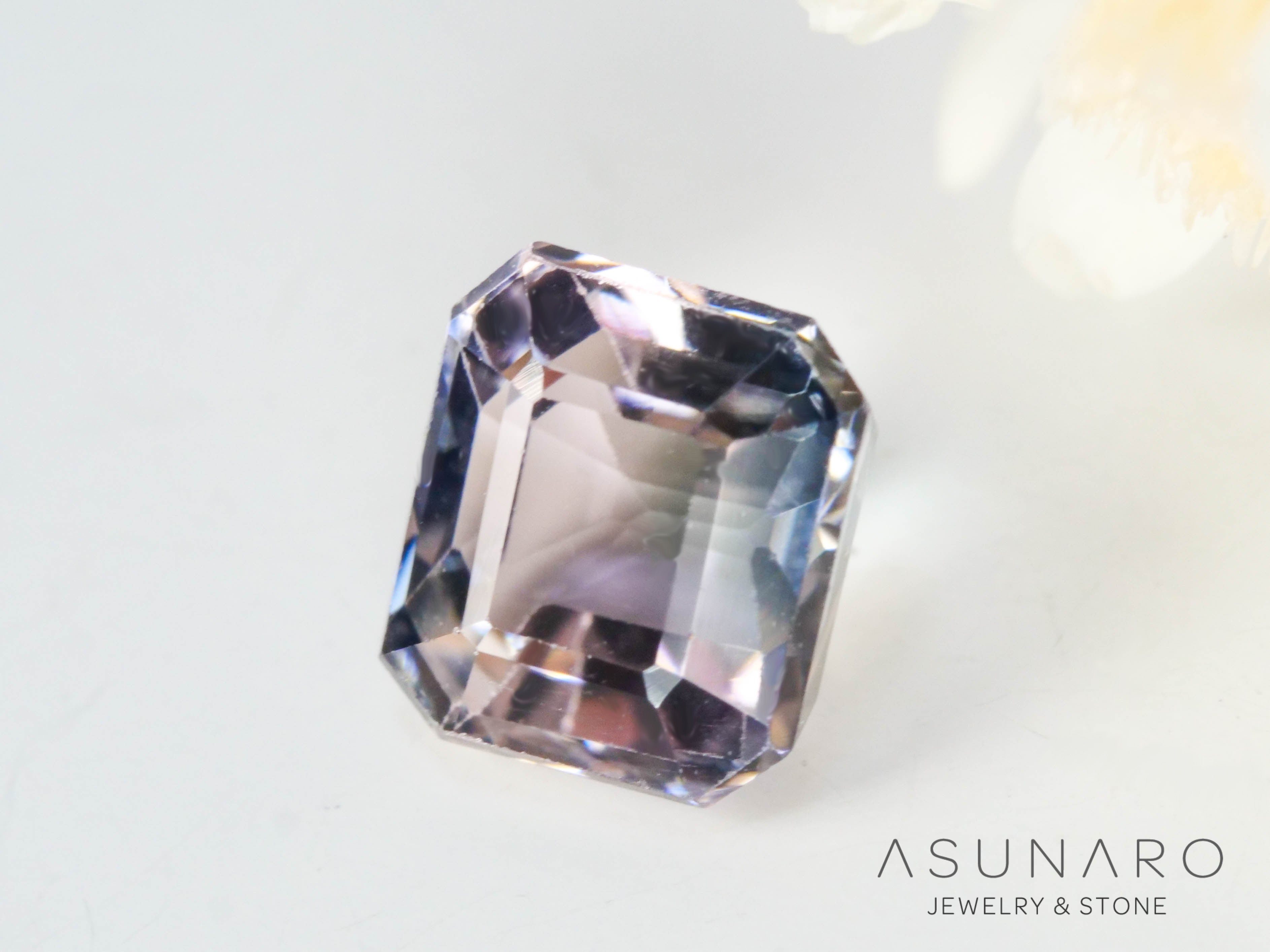 バイカラートルマリン エメラルドカット アフガニスタン産 0.63ct