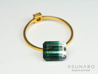 バイカラートルマリン　エメラルドカット　アフガニスタン産　2.20ct【250409-2863】