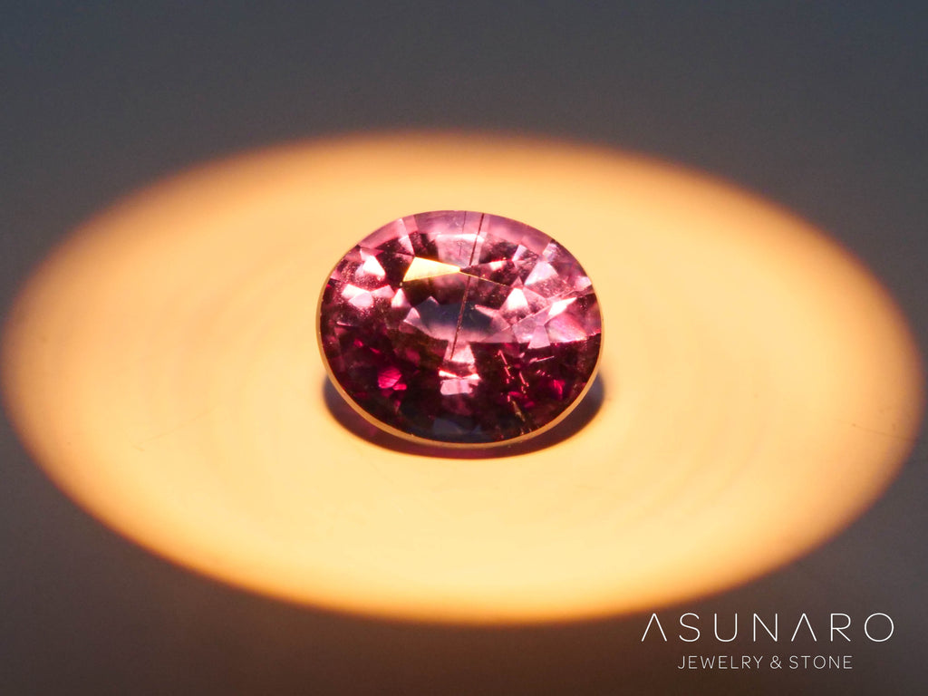 ベキリーブルーガーネット　オーバルカット　 マダガスカル産　0.18ct【250411-2929】