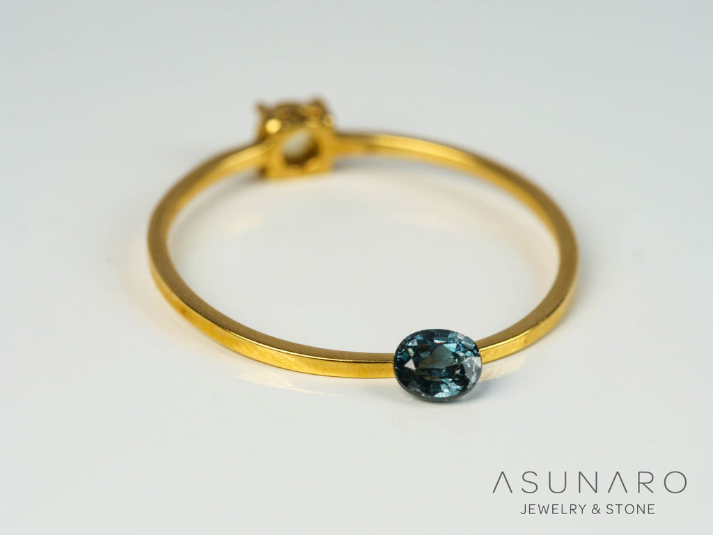 ベキリーブルーガーネット　オーバルカット　 マダガスカル産　0.22ct【250411-2930】