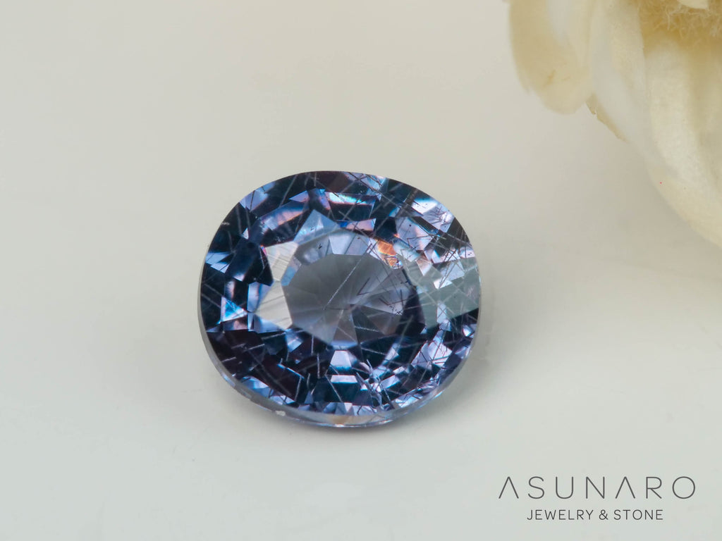 ベキリーブルーガーネット　オーバルカット　 マダガスカル産　0.21ct【250411-2937】