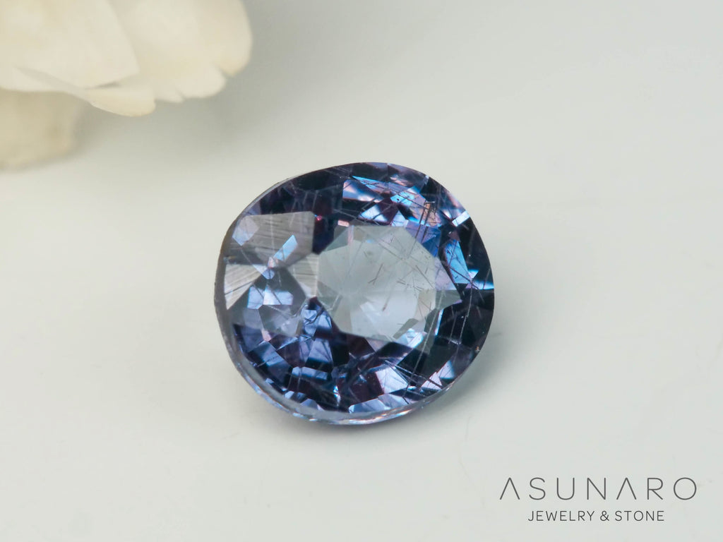 ベキリーブルーガーネット　オーバルカット　 マダガスカル産　0.21ct【250411-2937】