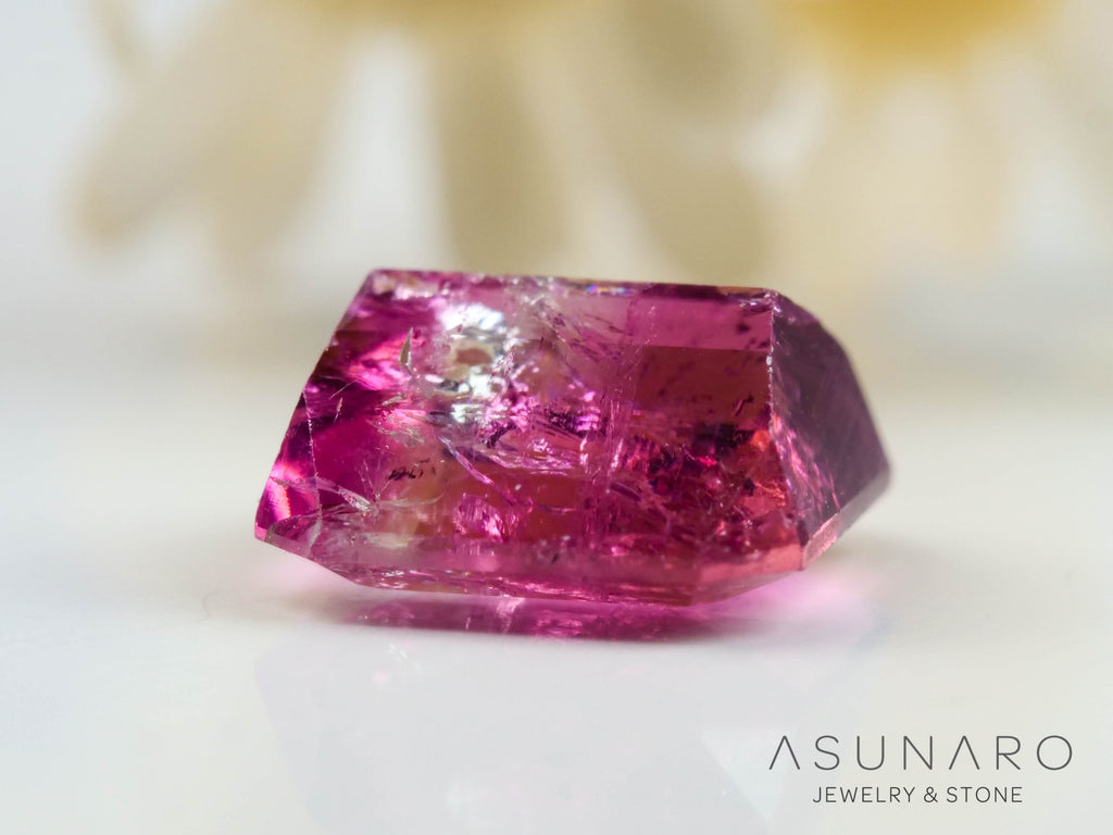 バイカラートルマリン　エメラルドカット　アフガニスタン産　0.95ct【250818-2866】