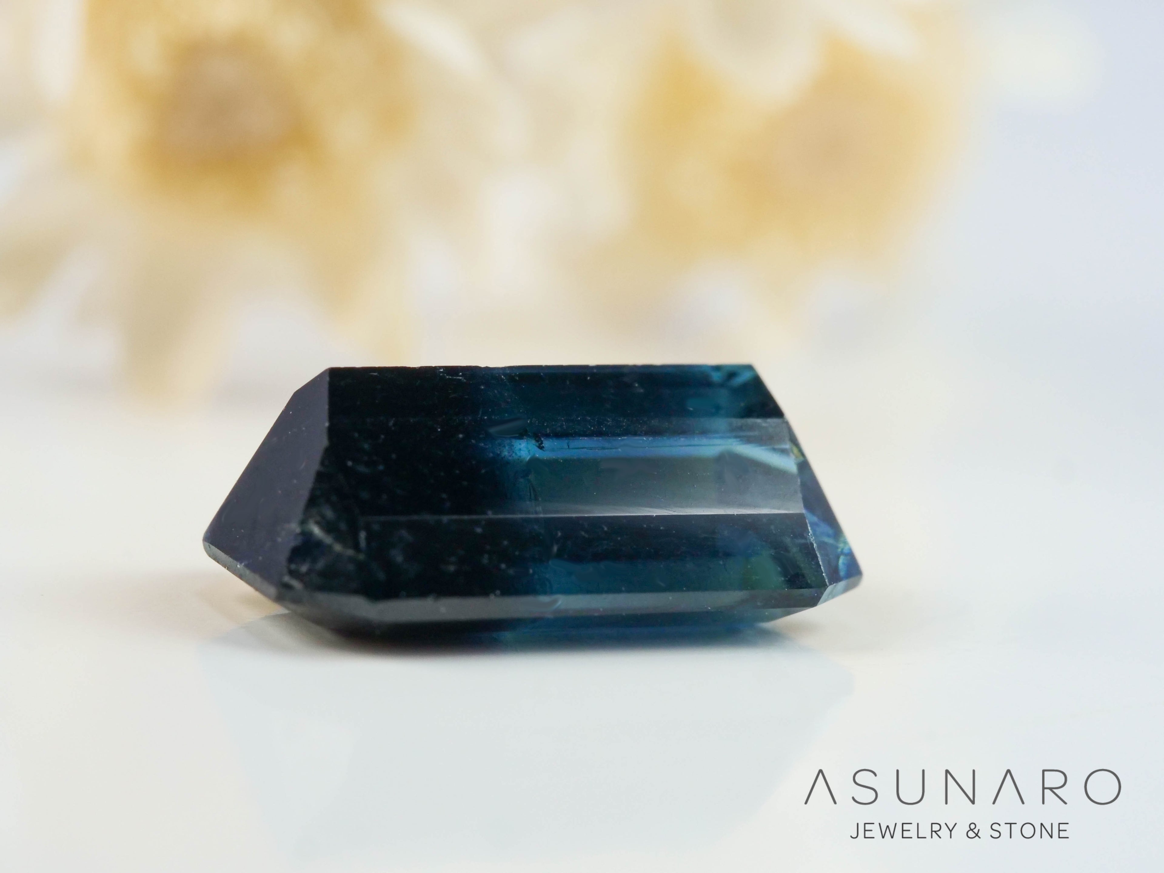 バイカラートルマリン　エメラルドカット　アフガニスタン産　1.84ct【250818-2870】