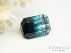 バイカラートルマリン　エメラルドカット　アフガニスタン産　1.35ct【250818-2871】