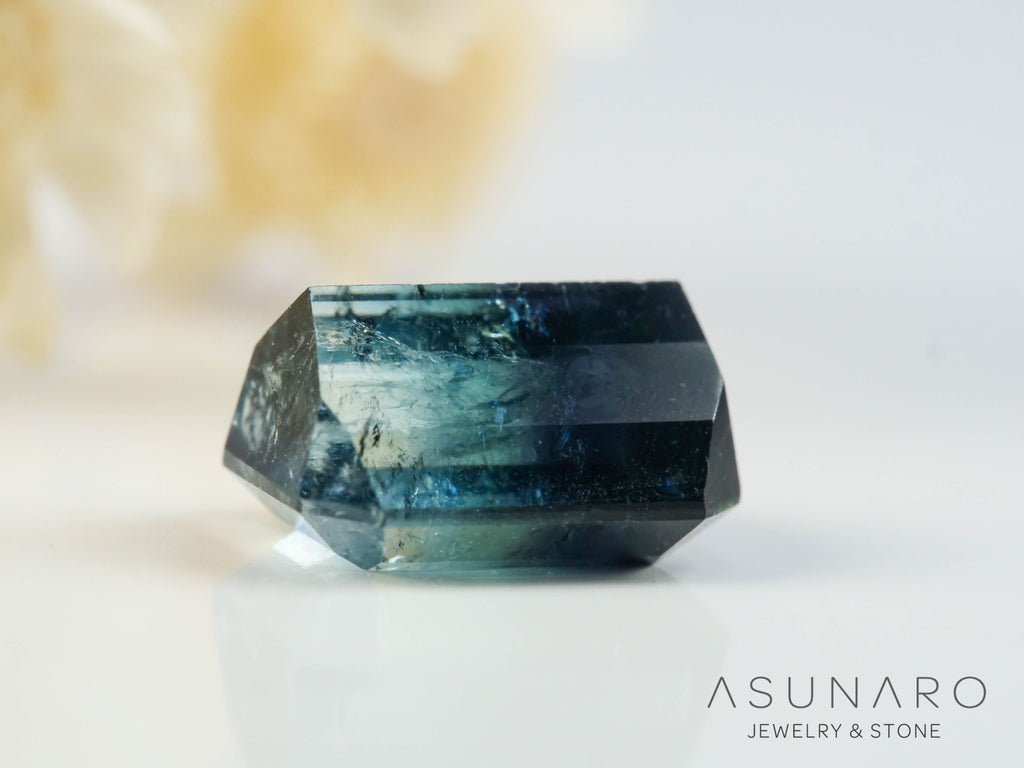 バイカラートルマリン　エメラルドカット　アフガニスタン産　1.35ct【250818-2871】