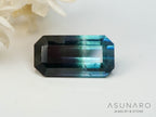 バイカラートルマリン　エメラルドカット　アフガニスタン産　1.50ct【250818-2872】