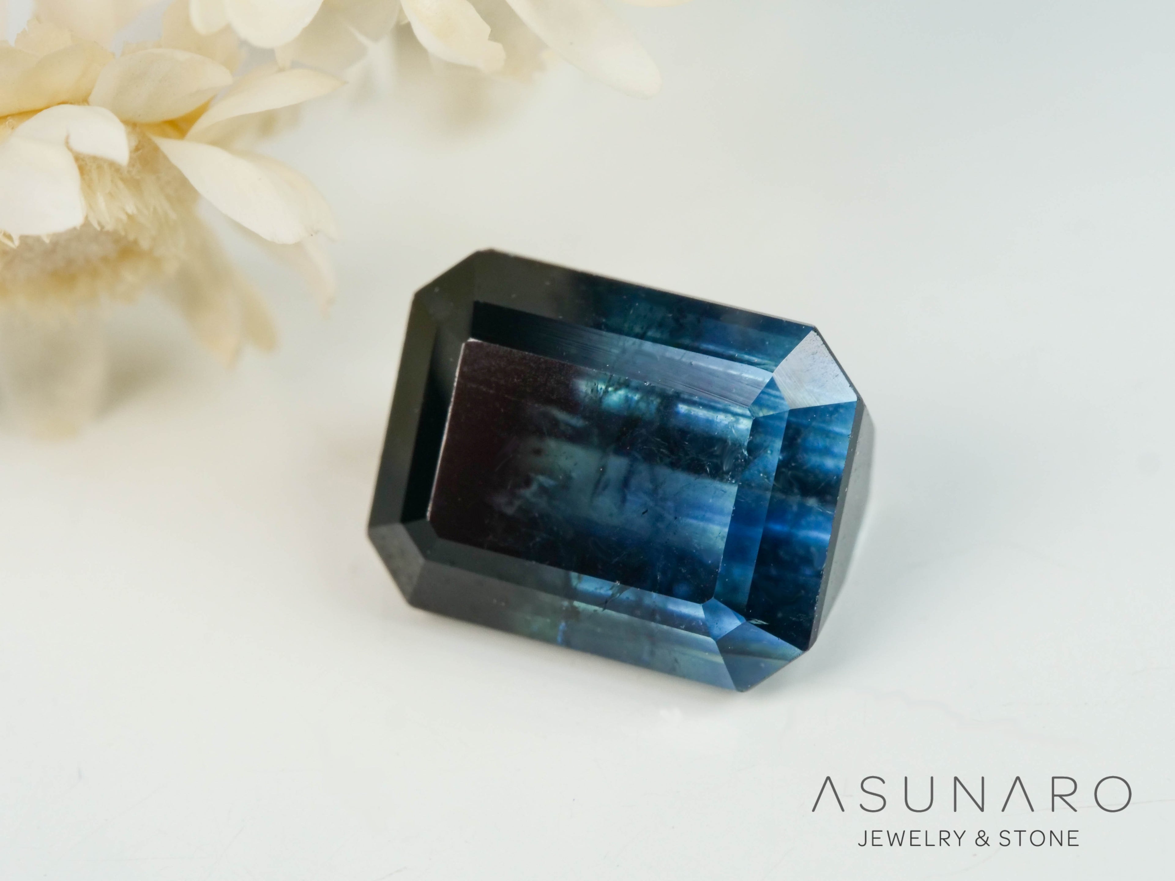 バイカラートルマリン　エメラルドカット　アフガニスタン産　2.23ct【250818-2873】