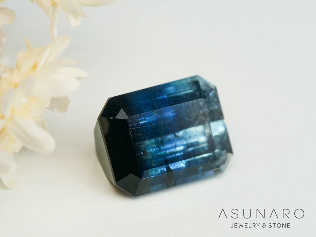 バイカラートルマリン　エメラルドカット　アフガニスタン産　2.23ct【250818-2873】