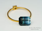 バイカラートルマリン　エメラルドカット　アフガニスタン産　2.23ct【250818-2873】
