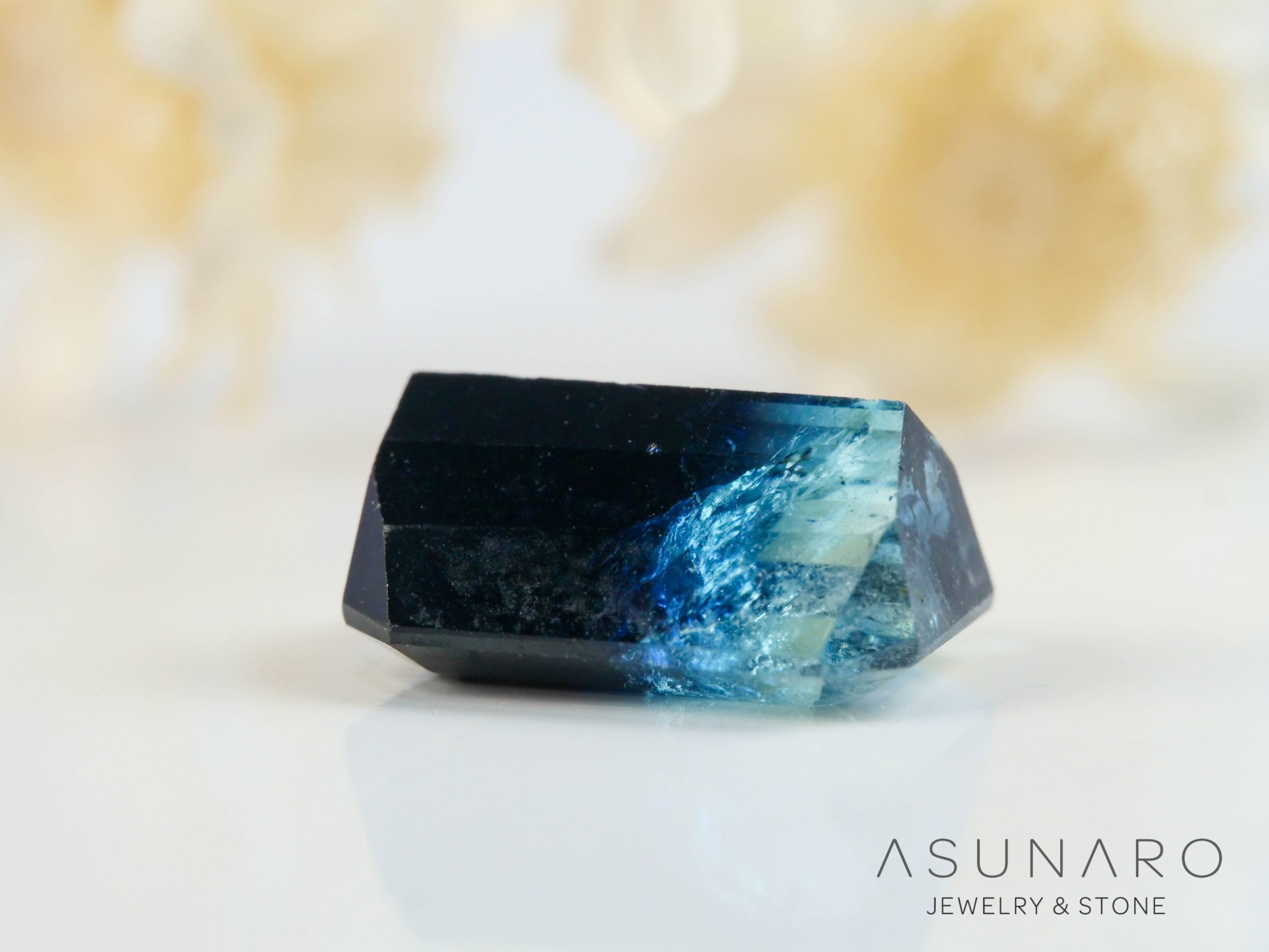 バイカラートルマリン　エメラルドカット　アフガニスタン産　1.41ct【250818-2875】