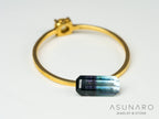バイカラートルマリン　エメラルドカット　アフガニスタン産　0.76ct【250818-2886】