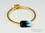 バイカラートルマリン　エメラルドカット　アフガニスタン産　0.66ct【250818-2887】