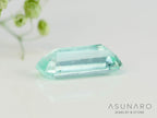パライバカラーベリル エメラルドカット ブラジル産 0.48ct【250510-2993】