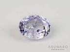 非加熱ライラックカラーサファイア 　オーバルカット 　スリランカ産　0.48ct　【250528-2821】