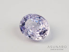 非加熱ライラックカラーサファイア 　オーバルカット 　スリランカ産　0.48ct　【250528-2821】