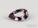 非加熱パープルサファイア 　ペアシェイプ　スリランカ産　0.22ct　【250528-2826】