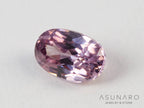 ローズピンクジルコン　オーバルカット　0.34ct　 タンザニア産 　【250903-3039】