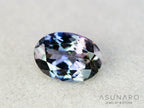 パーティーカラーゾイサイト（タンザナイト）オーバルカット　タンザニア産　0.97ct【260204-3194】