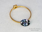 パーティーカラーゾイサイト（タンザナイト）オーバルカット　タンザニア産　0.97ct【260204-3194】