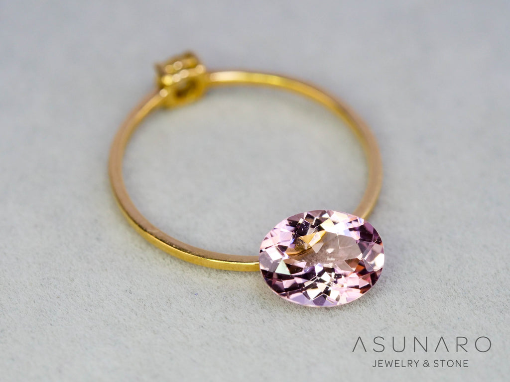 モルガナイト 　オーバルカット　ブラジル産　1.01ct　【251004-3127】