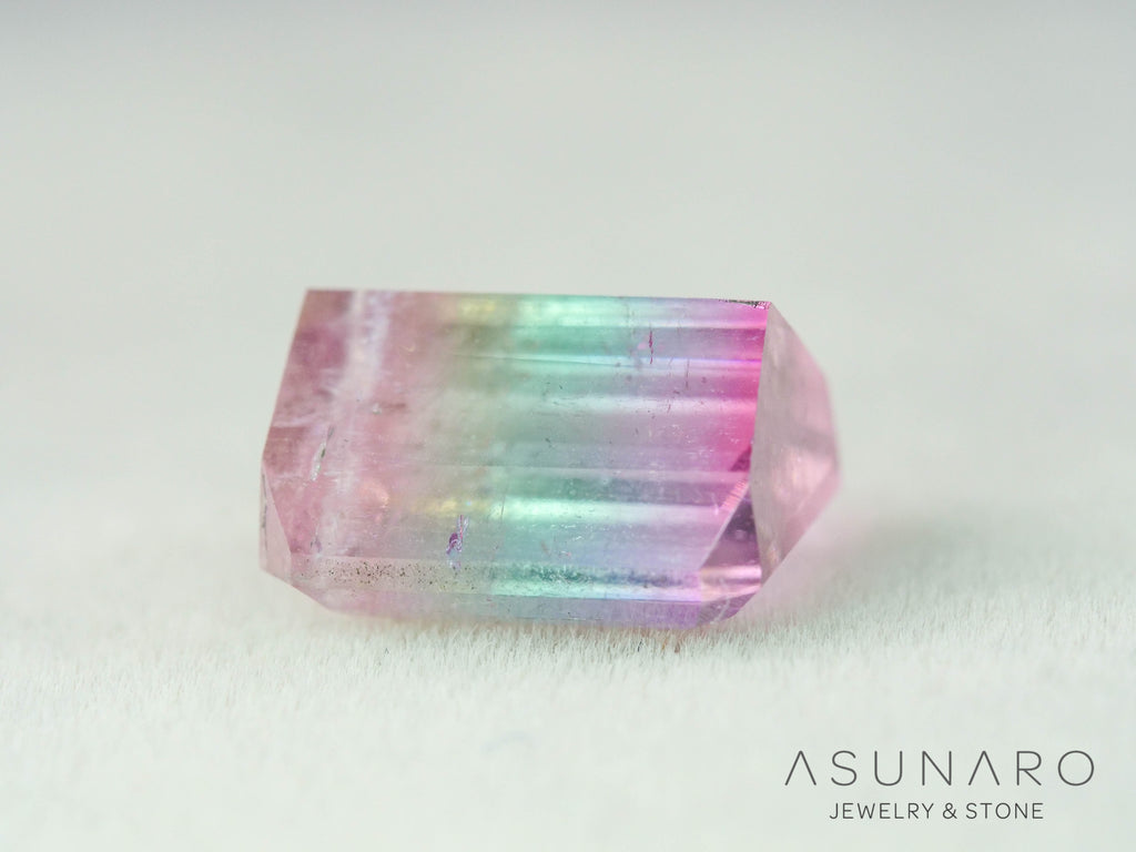 パーティーカラードトルマリン　エメラルドカット　アフガニスタン産　2.71ct【251016-3077】