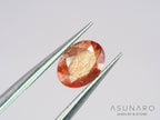 オレゴンサンストーン  オーバルカット　 アメリカ産 　1.27ct【251017-3189】