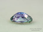 パーティーカラーゾイサイト（タンザナイト）オーバルカット　タンザニア産　0.98ct【251107-3124】