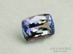 パーティーカラーゾイサイト（タンザナイト）クッションカット　タンザニア産　0.94ct【251107-3125】