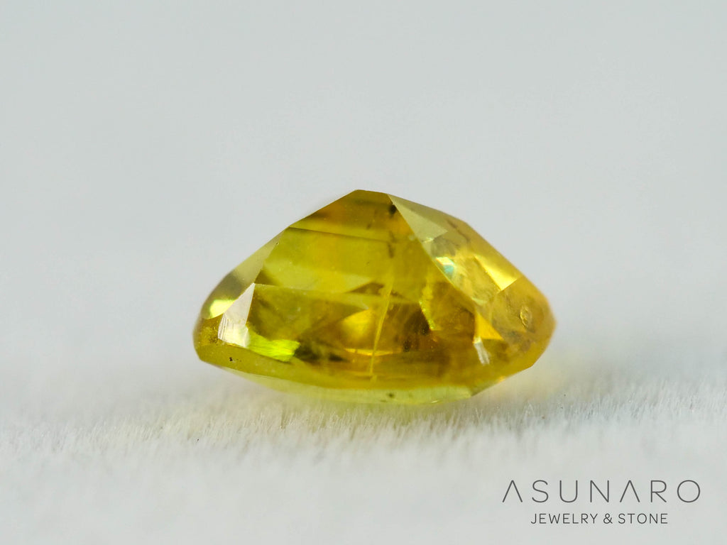 バイカラーサファイア 　クッションカット　 スリランカ産　0.48ct【260122-3145】